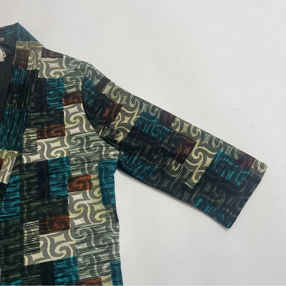 PAPA VANCOUVER patchwork cardigan/poncho - Picture 3 of 6